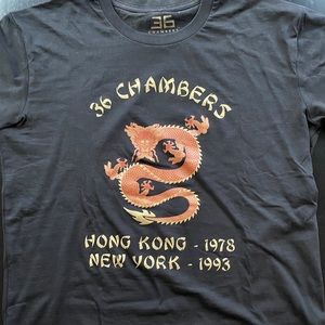 Wu-Tang 36 Chambers dragon t-shirt